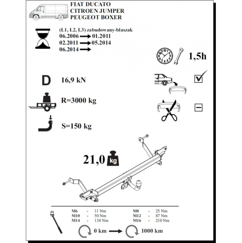 DUCATO VAN KISA ŞASİ 2006