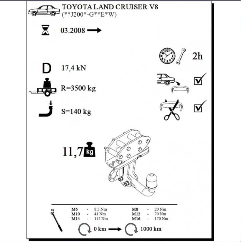 LAND CRUISER J200 2008- V2